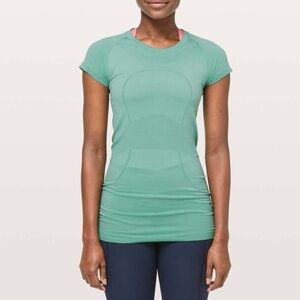 Lululemon Athletica Mint Green Short Sleeve Tee